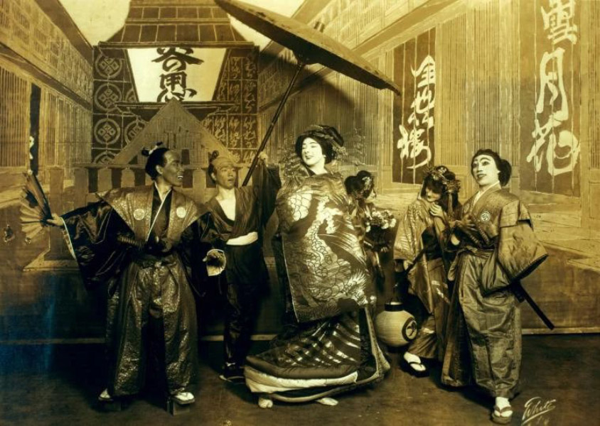 Photographs of Denishawn dancers on tour. Source: Denishawn Collection, The New York Public Library Photographs of Denishawn dancers on tour. Source: Denishawn Collection, The New York Public Library