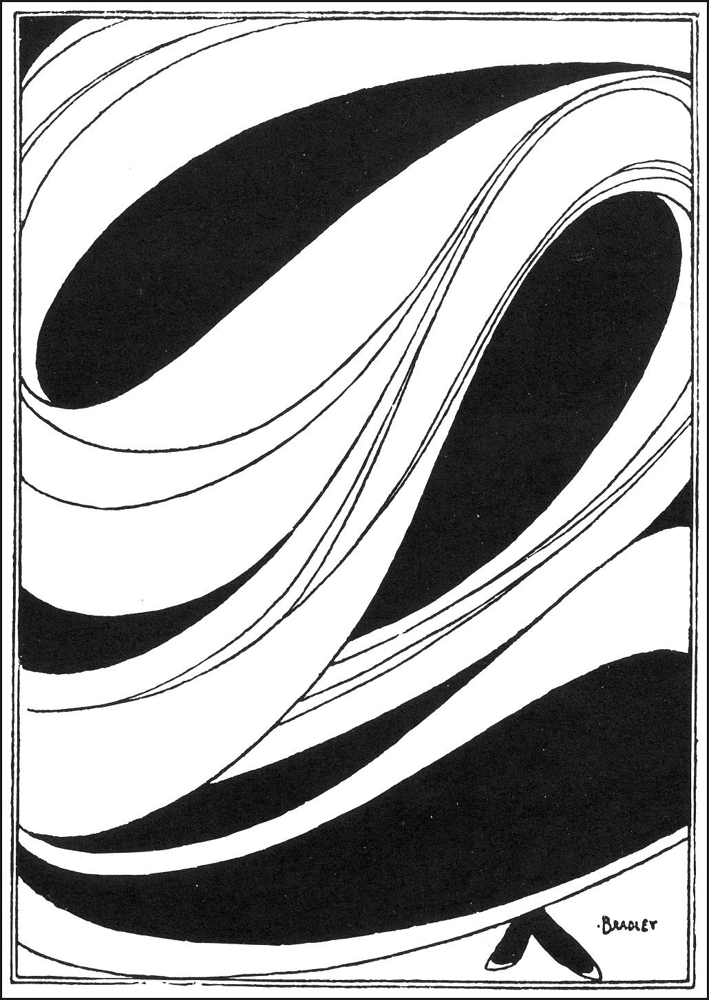 1894 illustration of the Serpentine Dancer: Loïe Fuller