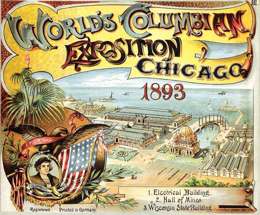 World’s Columbian Exposition Chicago 1893 Pop-up Book Cover