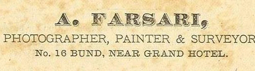 Farsari’s Advertisement. W.E.L. Keeling Tourists’ Guide, 1890.