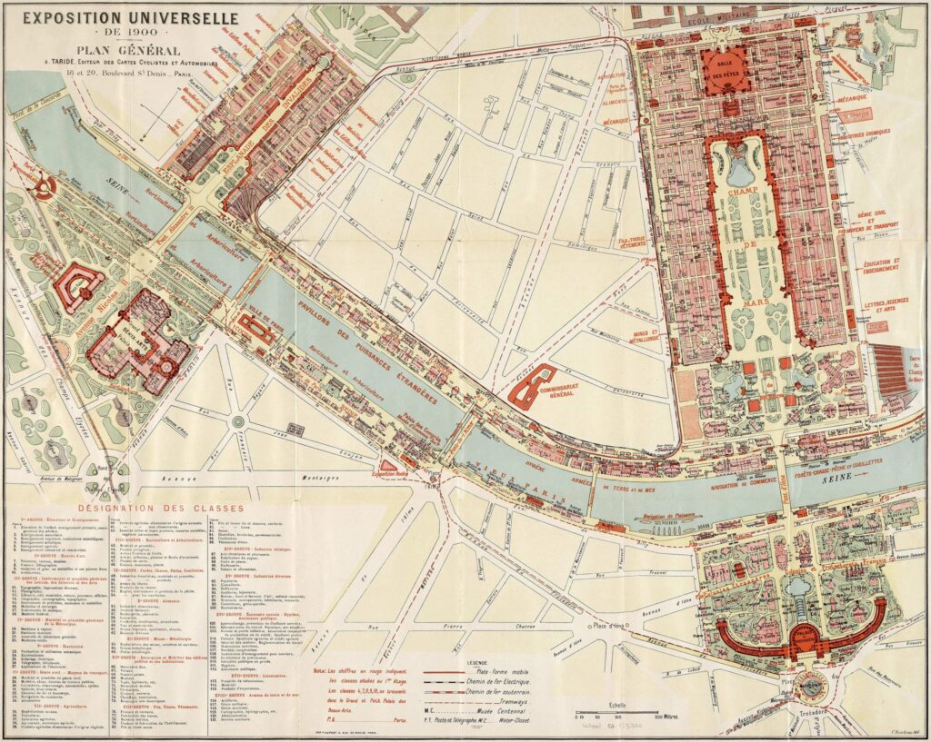 Exposition Universelle Map