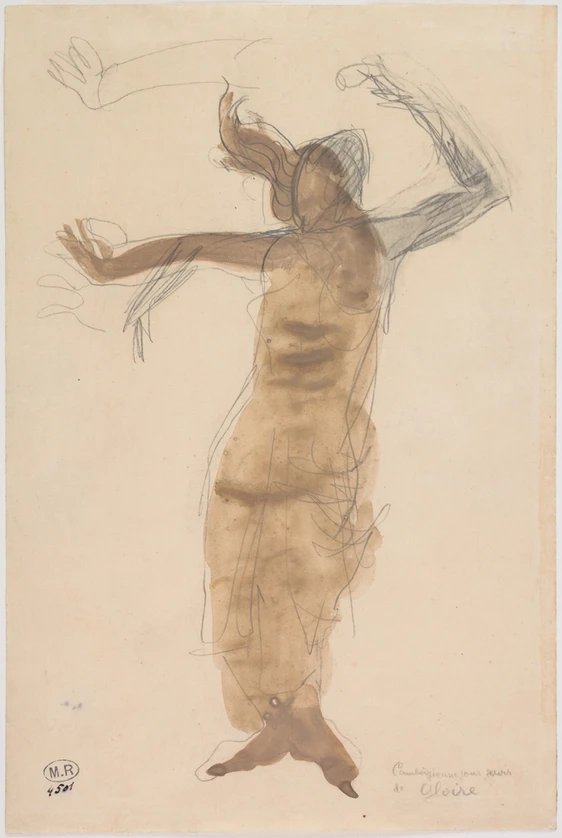 Auguste Rodin - Cambodian Dancers