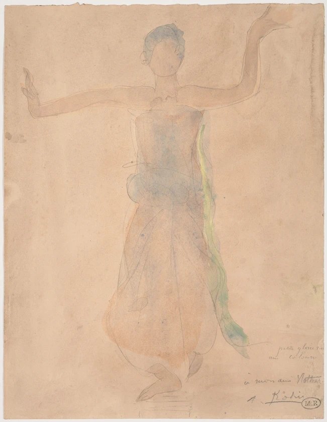 Auguste Rodin - Cambodian Dancers