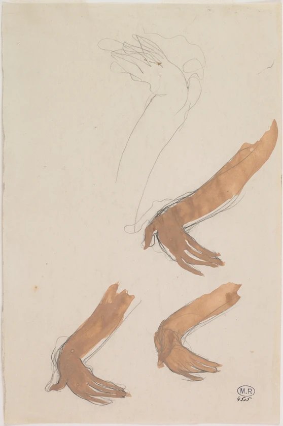 Auguste Rodin - Cambodian Dancers