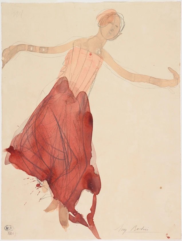 Auguste Rodin - Cambodian Dancers