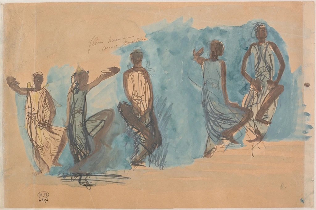 Auguste Rodin - Cambodian Dancers