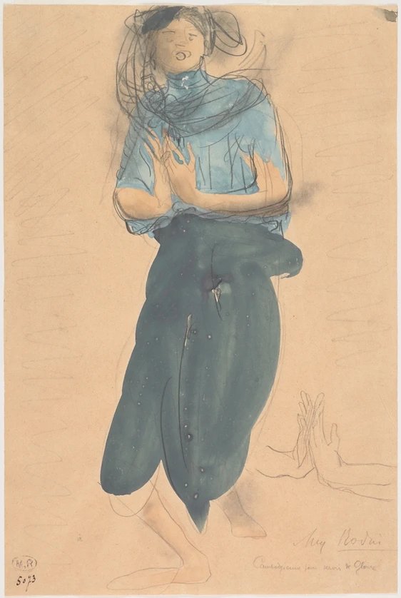 Auguste Rodin - Cambodian Dancers