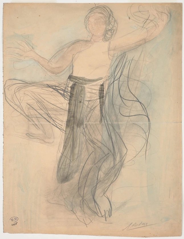 Auguste Rodin - Cambodian Dancers