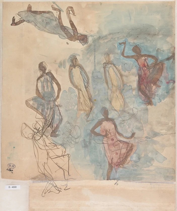 Auguste Rodin - Cambodian Dancers