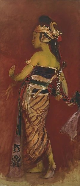A Javanese Dancing Girl, 1889, oil on canvas