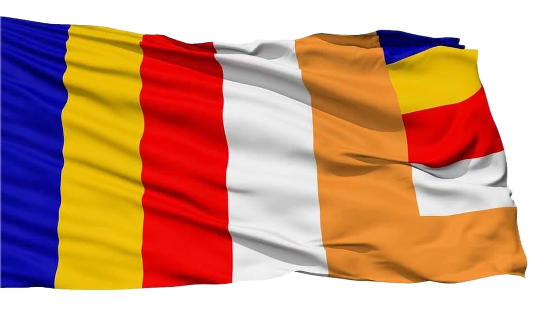 Olcott's Buddhist Flag