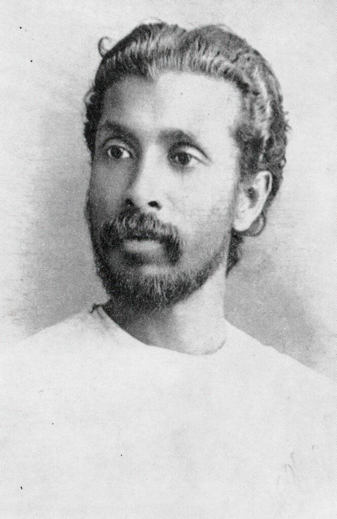 Portrait of Anagarika Dharmapala scanned from Blavatsky Collected Writings Volume II