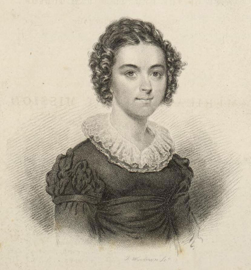 Portrait_of_Ann_Hasseltine_Judson_(4673541), A portrait from the Welsh Portrait Collection at the National Library of Wales 1