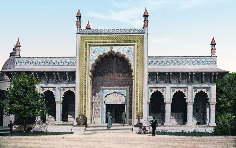 The East India Building, Columbian Exposition 1893 Designed by Chicago architect Henry Ives Cobb