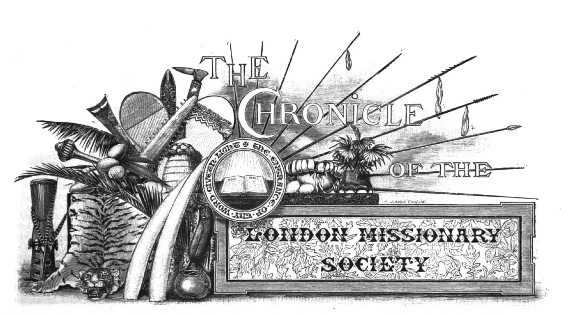 Chronicle of the London Missionary Society graphic