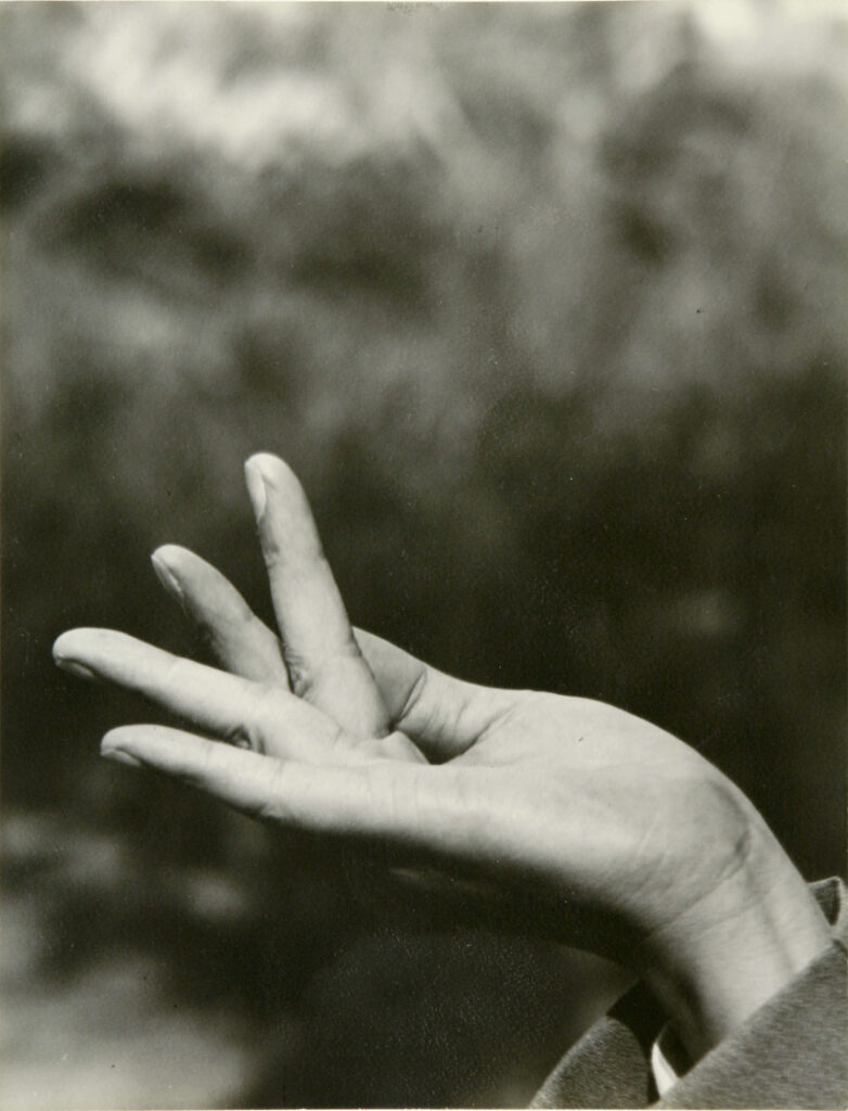 Mei Lanfang Orchid Hand Gesture - Benjamin March Archive Freer Gallery