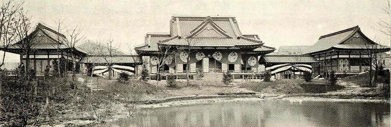 The Japanese pavillion Ho-o-den 01, World's Columbian Exposition 1893