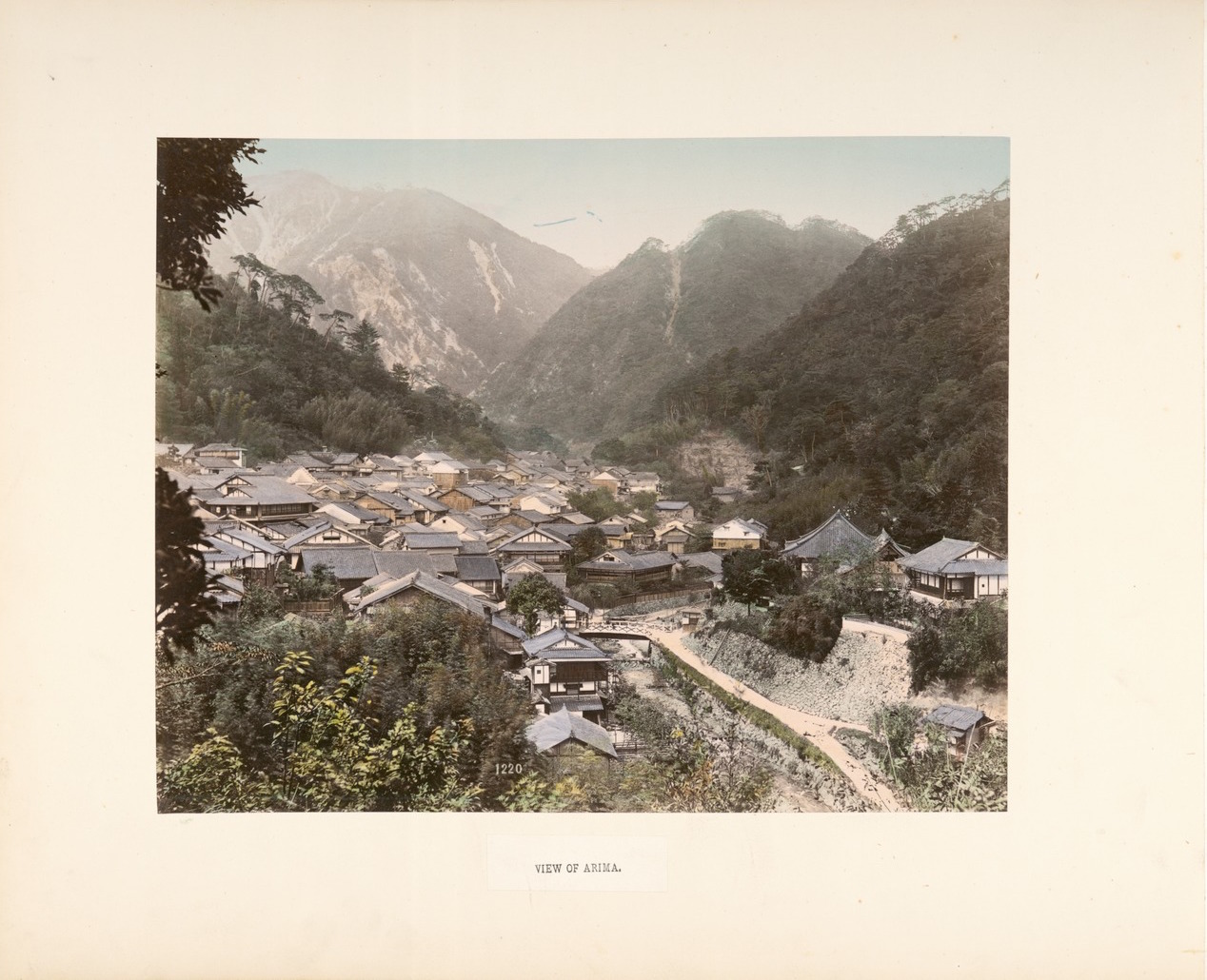 View of Arima, Kusakabe Kimbei