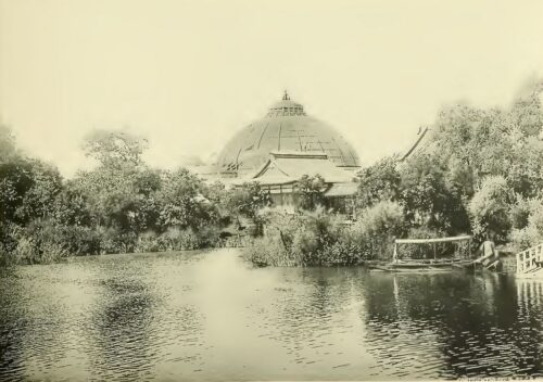 (Source: The World’s fair album: containing photographic views of buildings … at the World’s Columbian exposition, Chicago, 1893. Published by Rand, McNally and Company) Southeast Across the Lagoon.