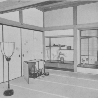 Interior Tearoom.