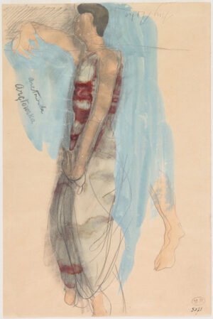 Danseuse cambodgienne, Auguste Rodin, 1906, No. 5071.